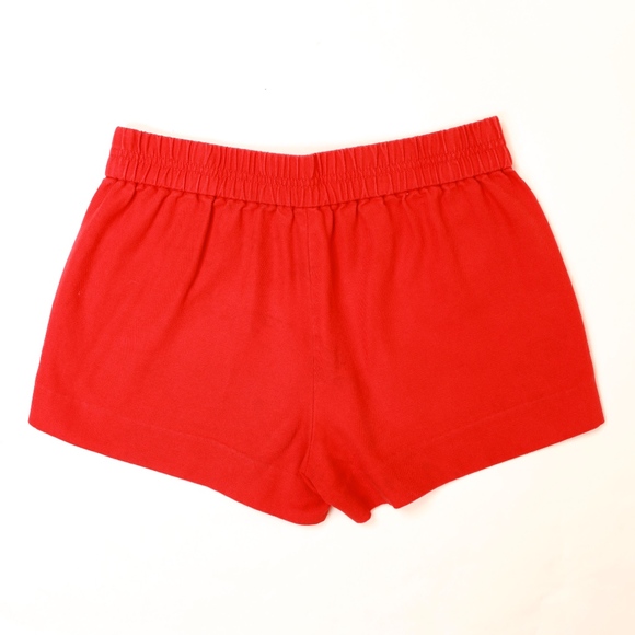 J.Crew Red 3" Boardwalk Pull-On Shorts - Picture 2 of 4